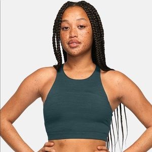 Outdoor Voices TechSweat Crop Top (Evergreen)